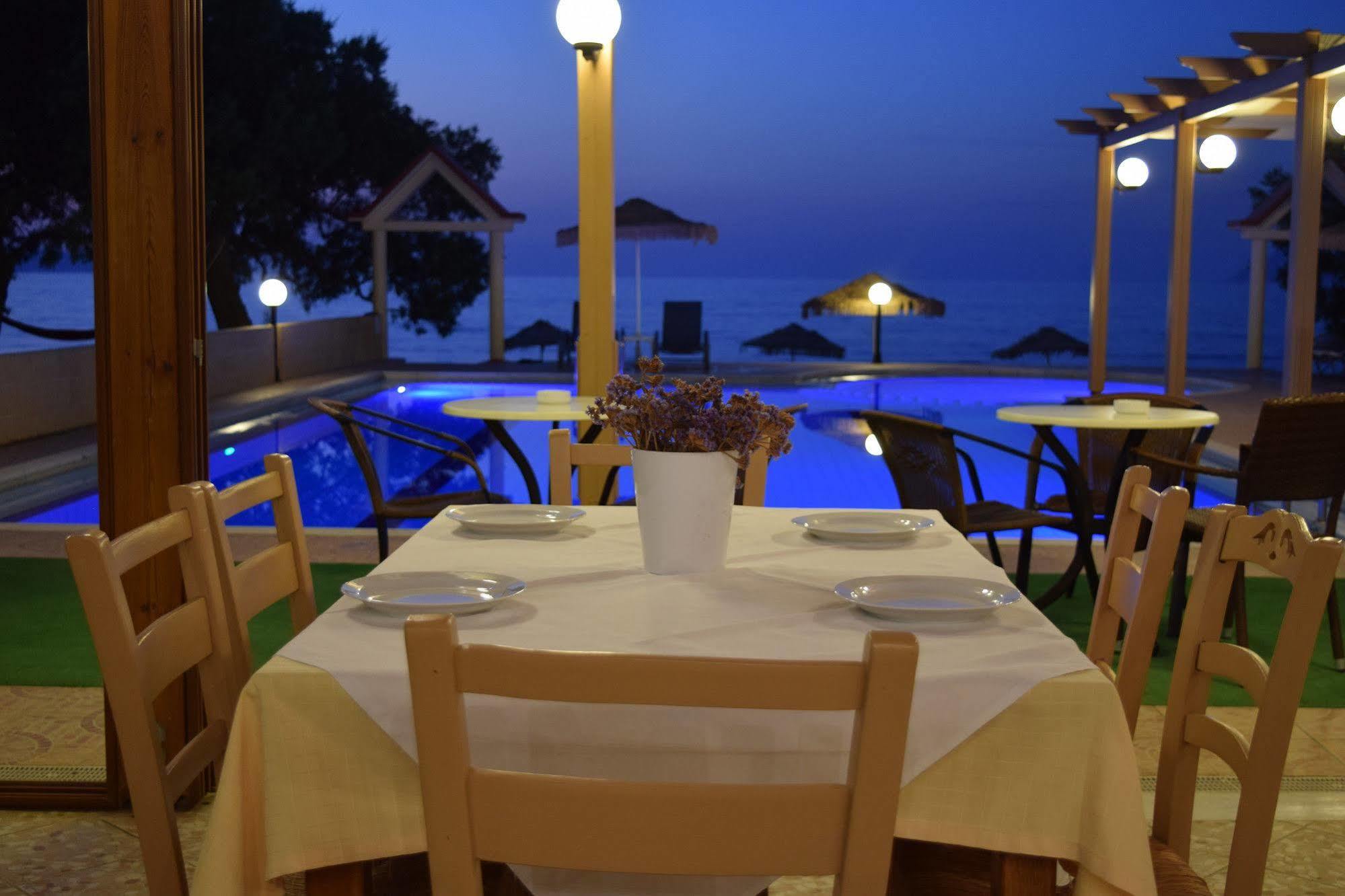 Mesogios Beach Korfalonas Exterior foto